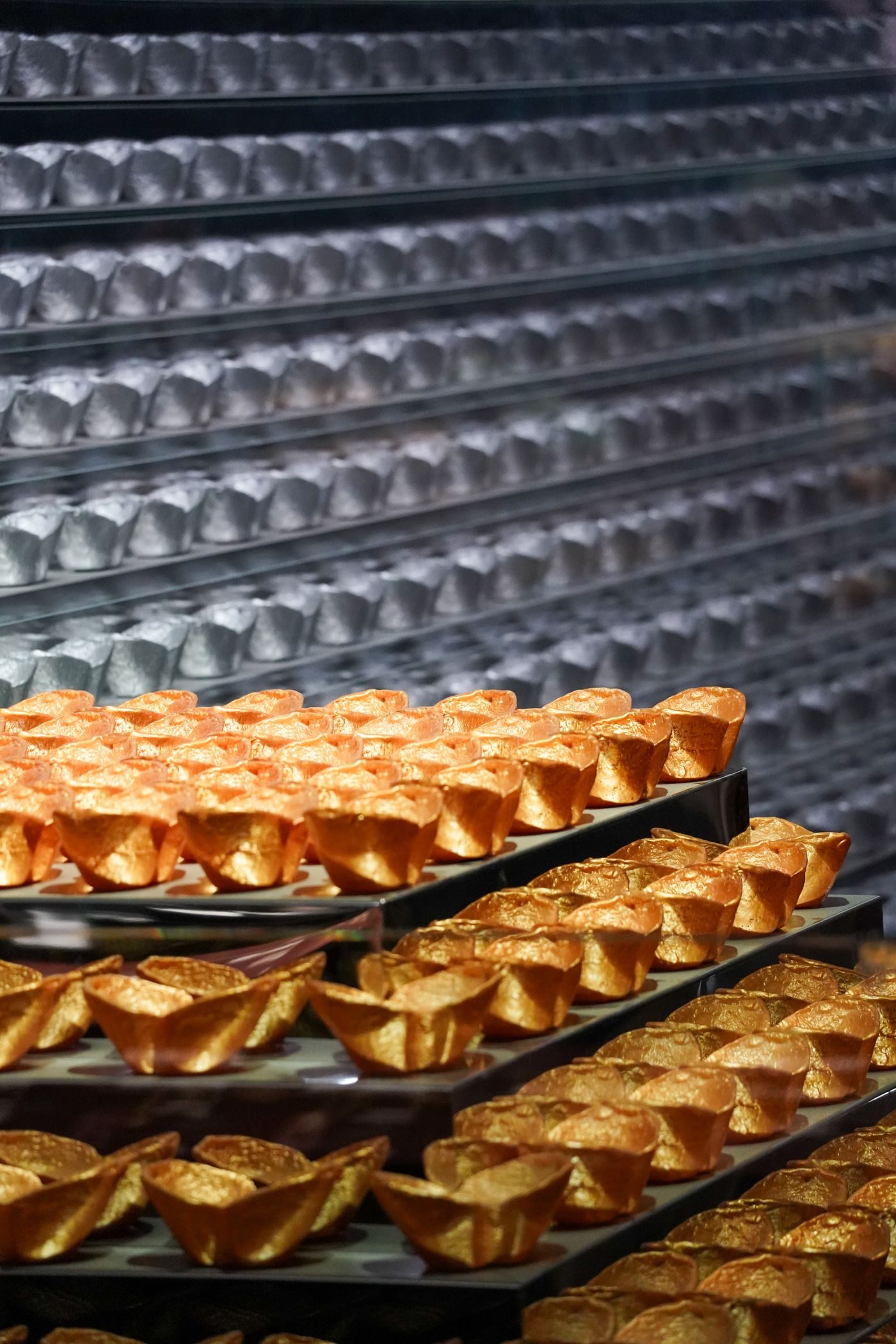Cast into certified, market-ready bars