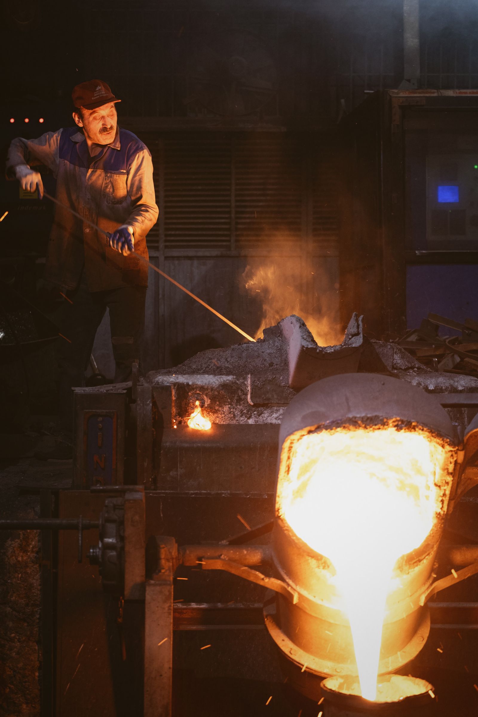 Cast under tightly controlled conditions